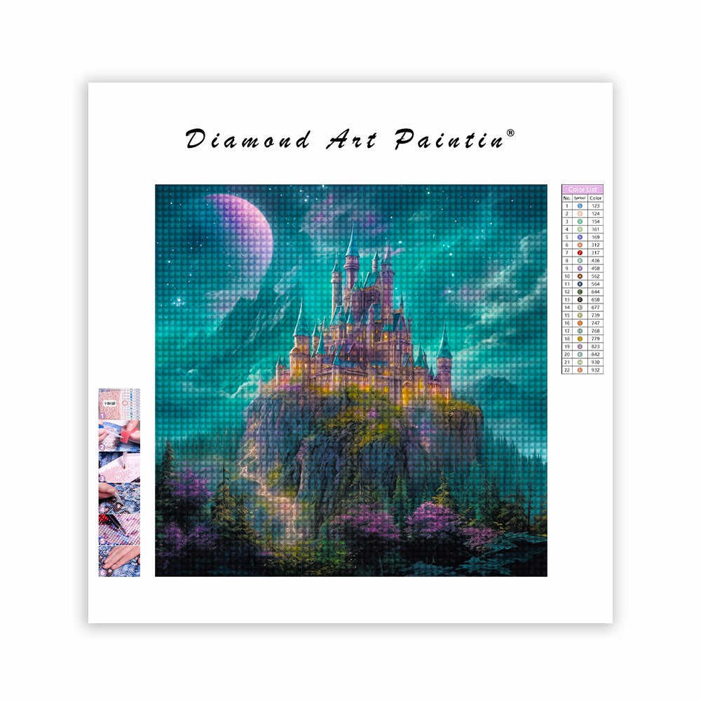 Ancient Mysterious Castle - Diamond Painting