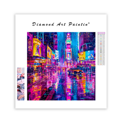 Cyber City - Diamond Painting