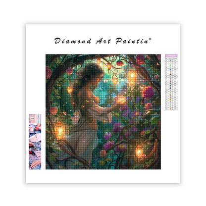 Princess In The Garden - Diamond Painting