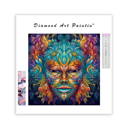 Mystical Mask - Diamond Painting