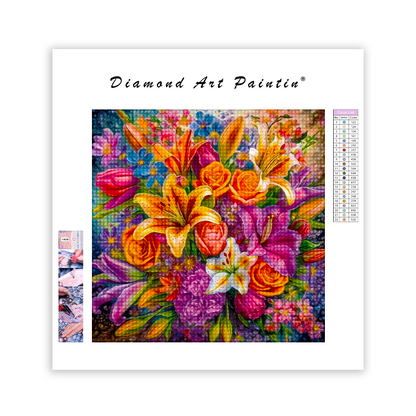 Floral - Diamond Painting