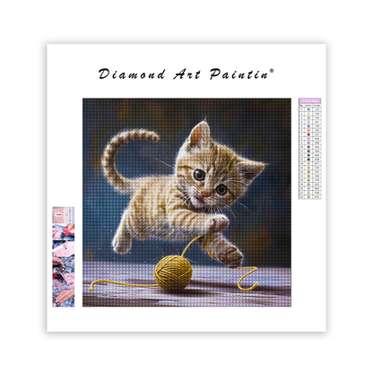 Schöner Katzensprung - Diamond Painting