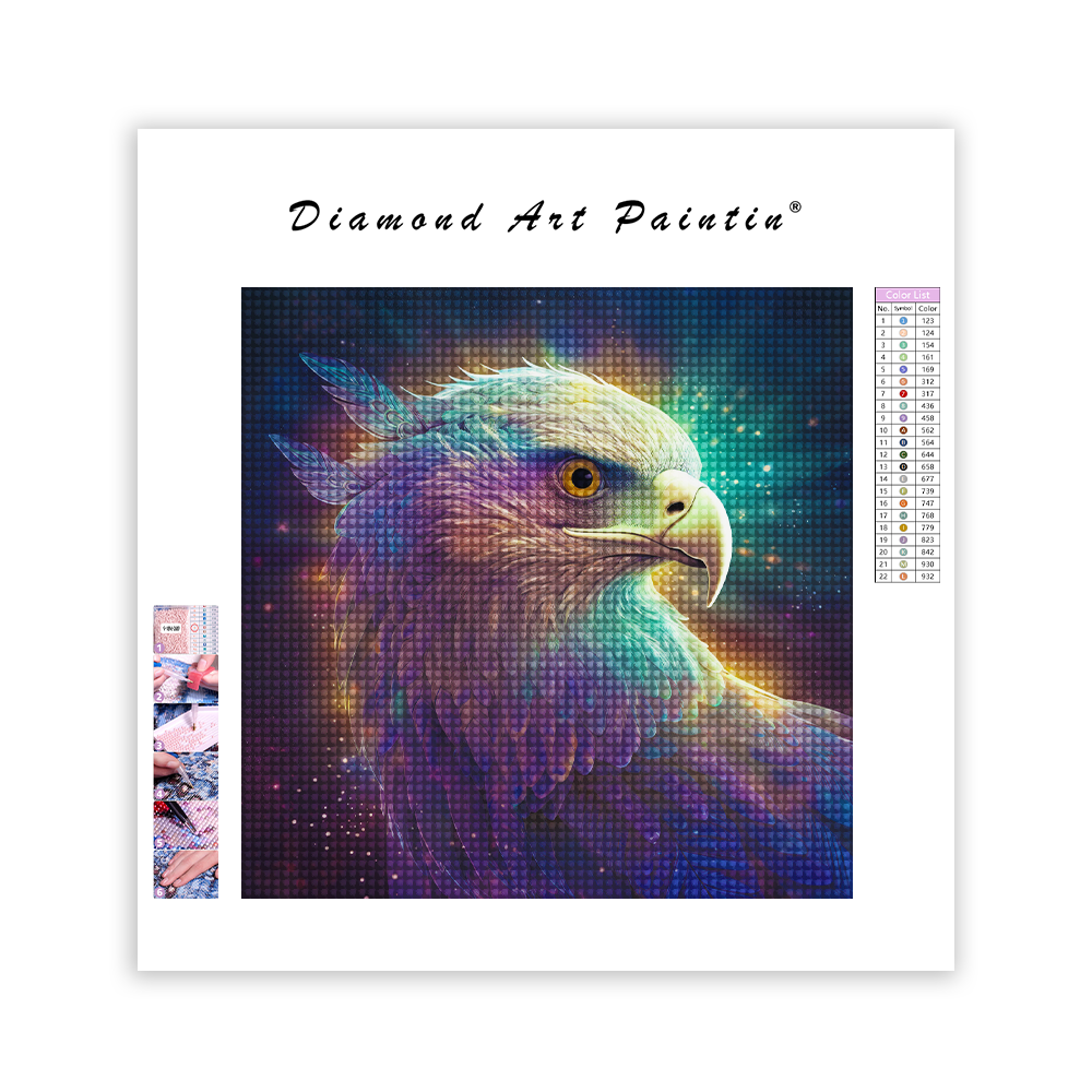 Eagle Eyes - Diamond Painting