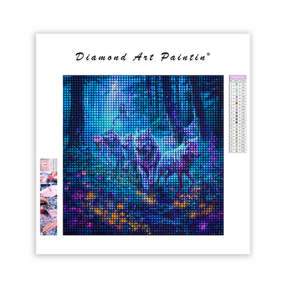 Pack of Wolves - Diamond Painting