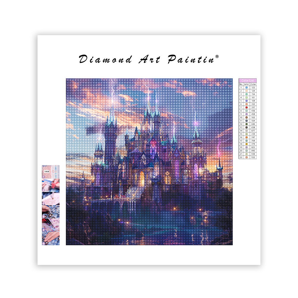 Magic Palace-Diamond Painting