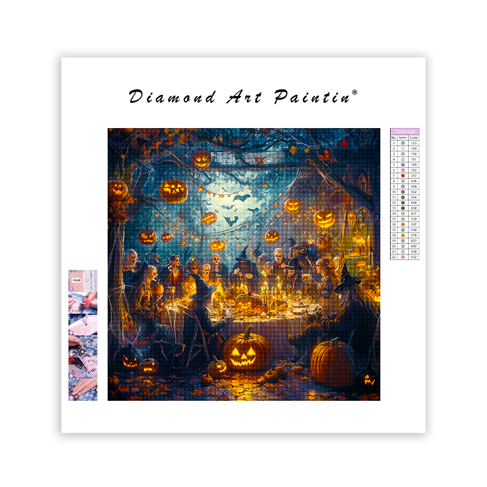 People in Spooky - Diamond Painting