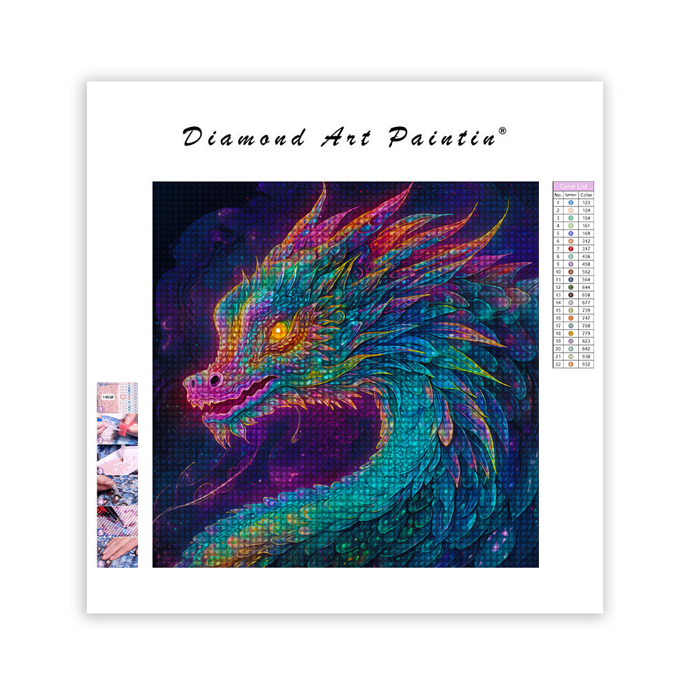 Ghost Dragon - Diamond Painting