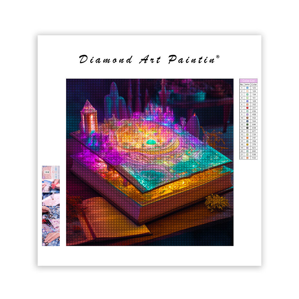 Book Enchanted - Diamond Painting