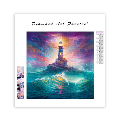 Mystical Lighthouse - Diamond Painting