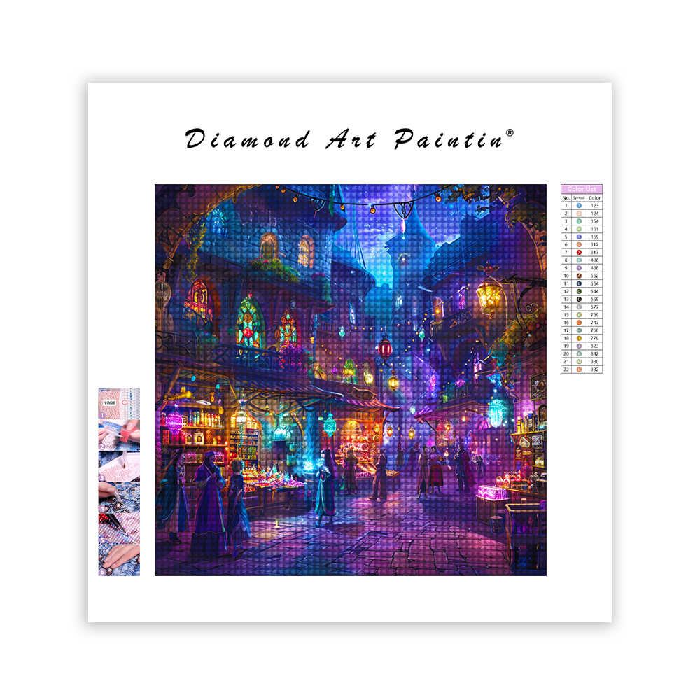 Square Filled - Diamond Painting