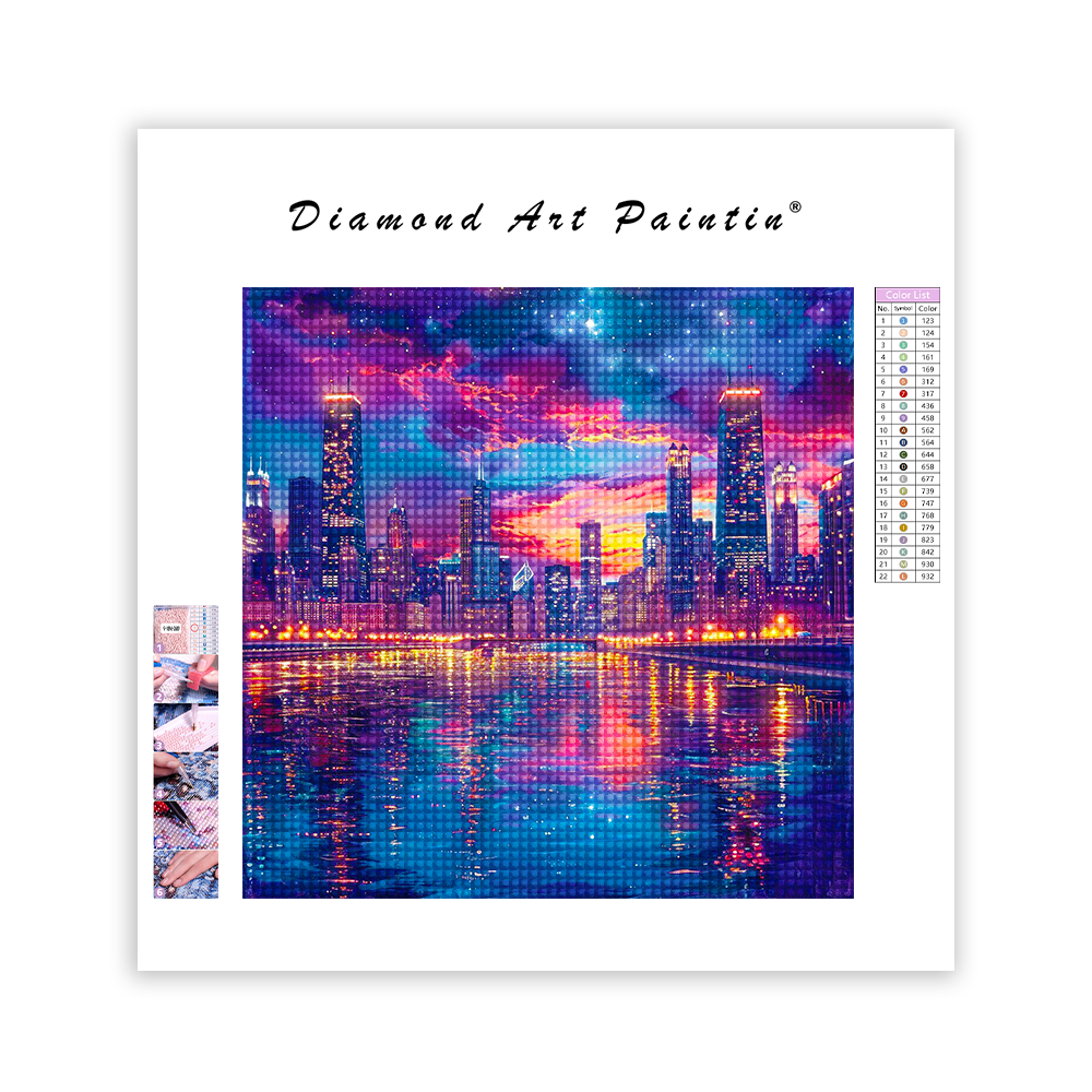 New York At Night - Diamond Painting