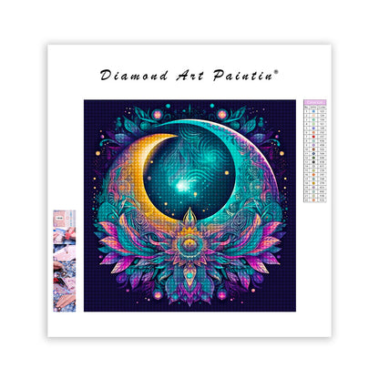 Moon Totem-Diamond Painting