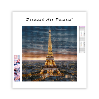 Eiffel Tow- Diamond Painting