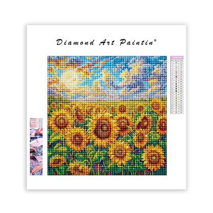 Sunflower Symphony - Diamond Painting