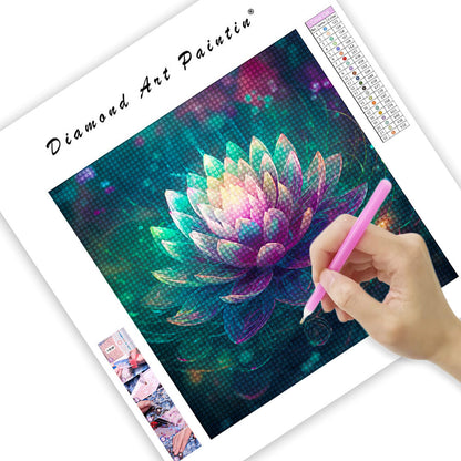 Mystical Lotus Flower - Diamond Painting