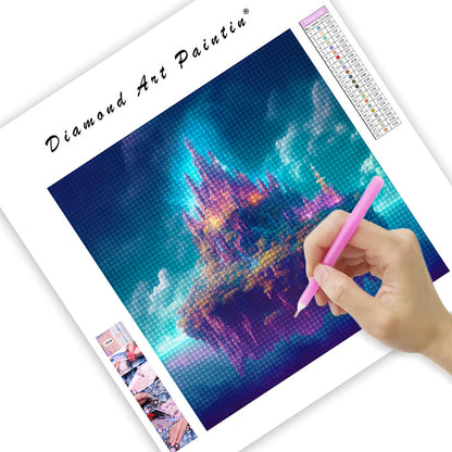 Dream Castle In The Sky - Diamond Painting