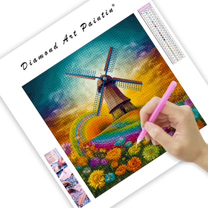 Windmill - Diamond Painting