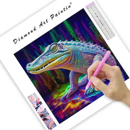 Crocodile - Diamond Painting