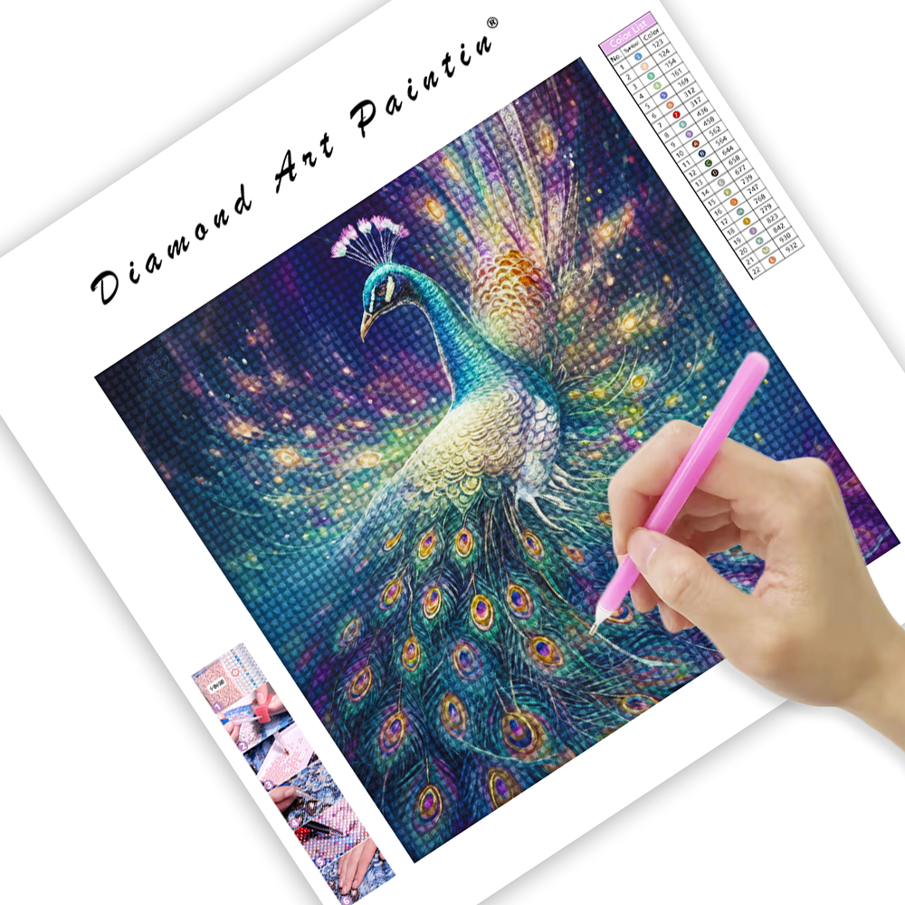 Peacock - Diamond Painting