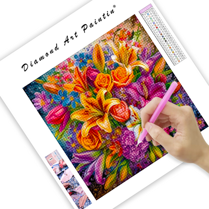 Floral - Diamond Painting