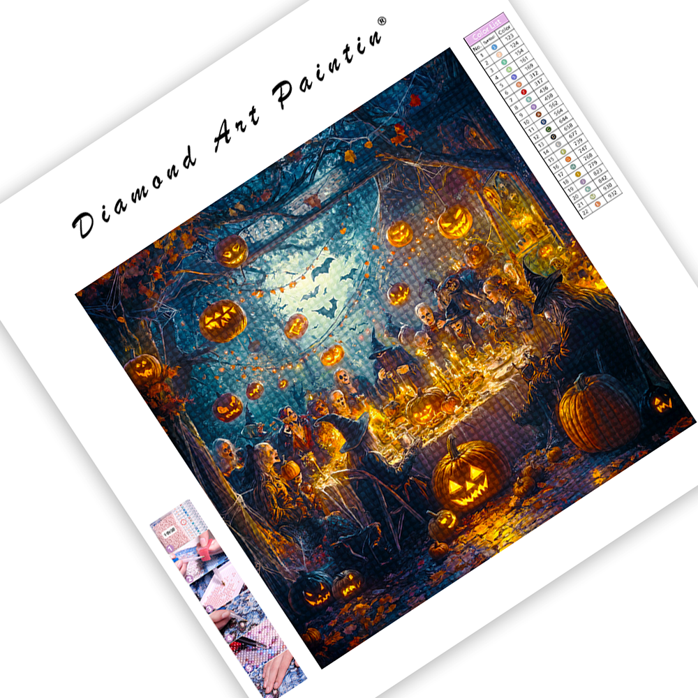 People in Spooky - Diamond Painting