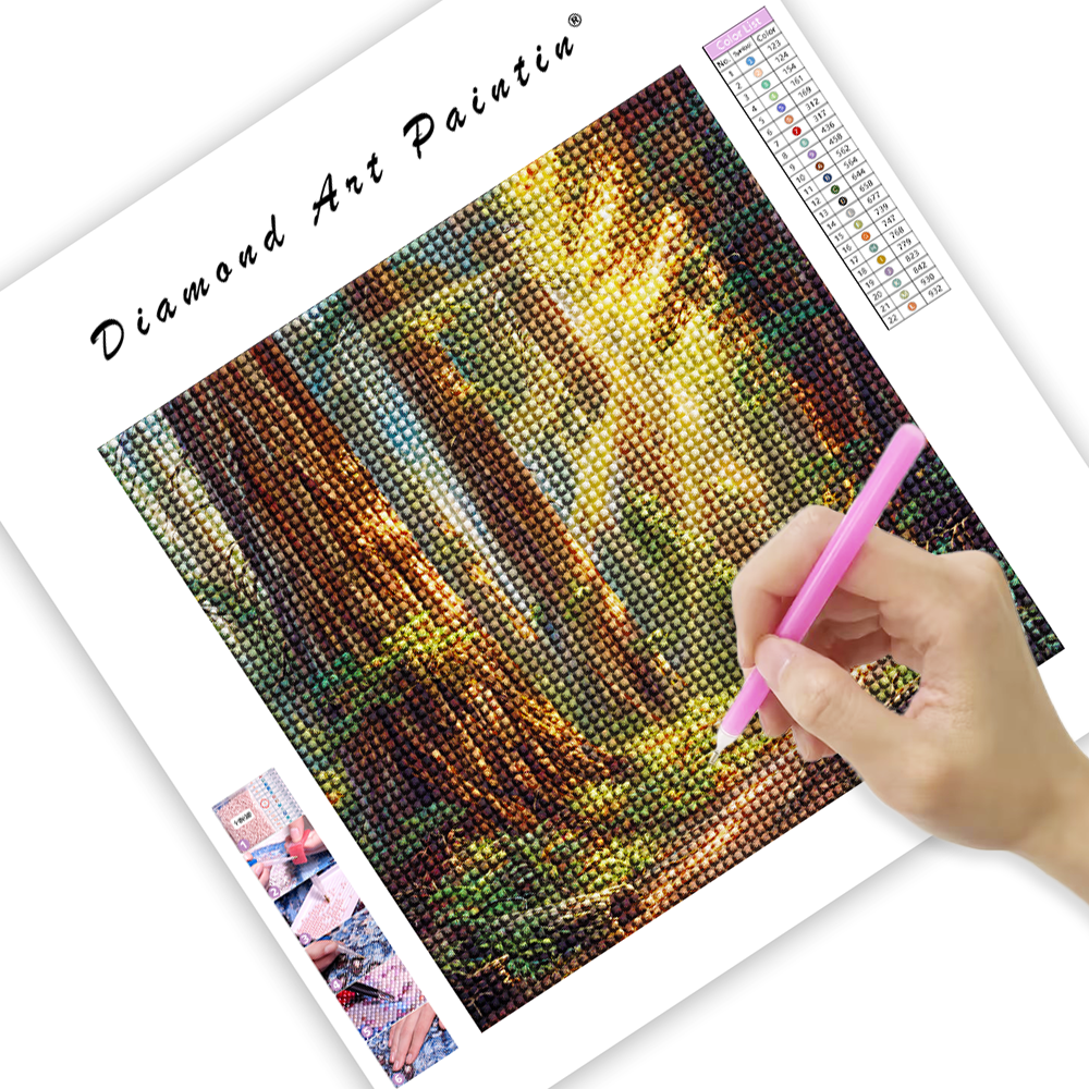 Redwood Forest - Diamond Painting