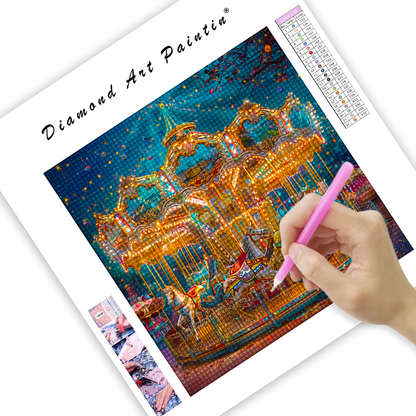 Carousel digital - Diamond Painting