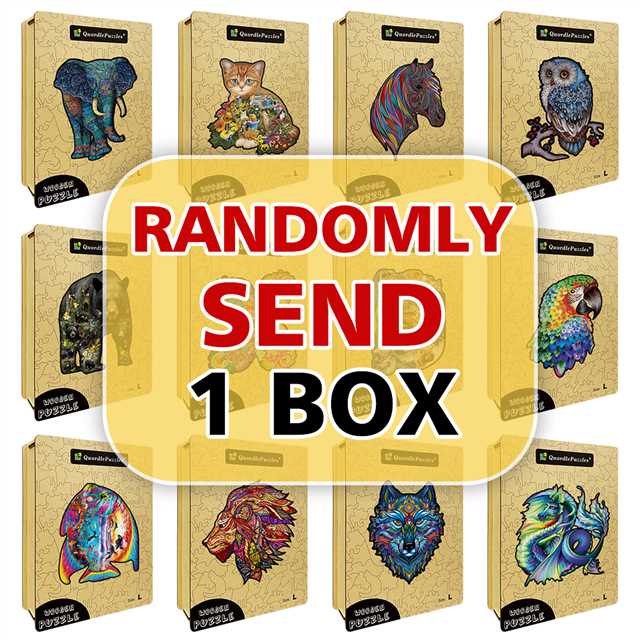 Mystery Box Puzzle - Randomly Send 1 Box