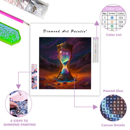 Magical Hourglass - Diamond Painting