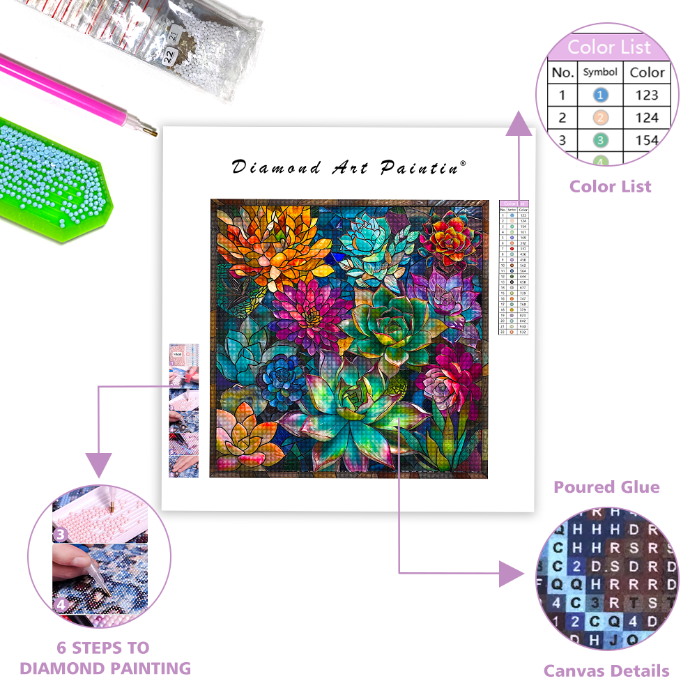 Stained Glass - Diamond Painting