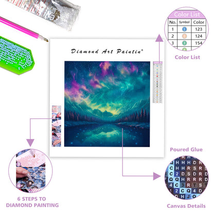 Fantasy Night Sky - Diamond Painting