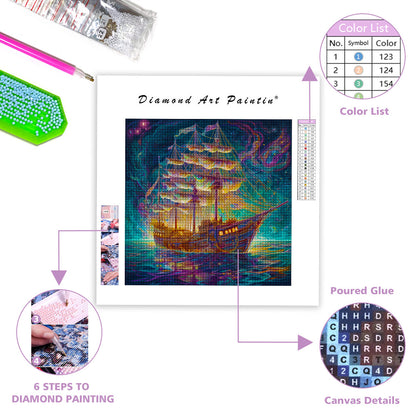 Ship Sails - Diamond Painting