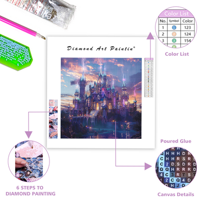 Magic Palace-Diamond Painting