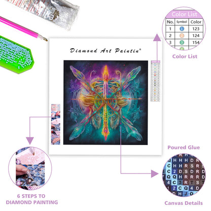 Magic Bow Totem - Diamond Painting