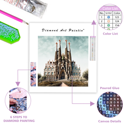 Sagrada Familia - Diamond Painting