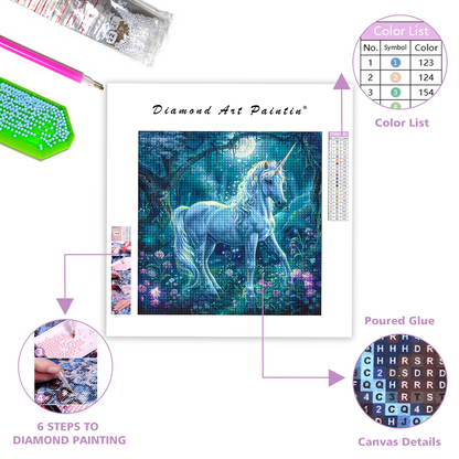 Magical Fairies and Unicorns - Diamond Painting