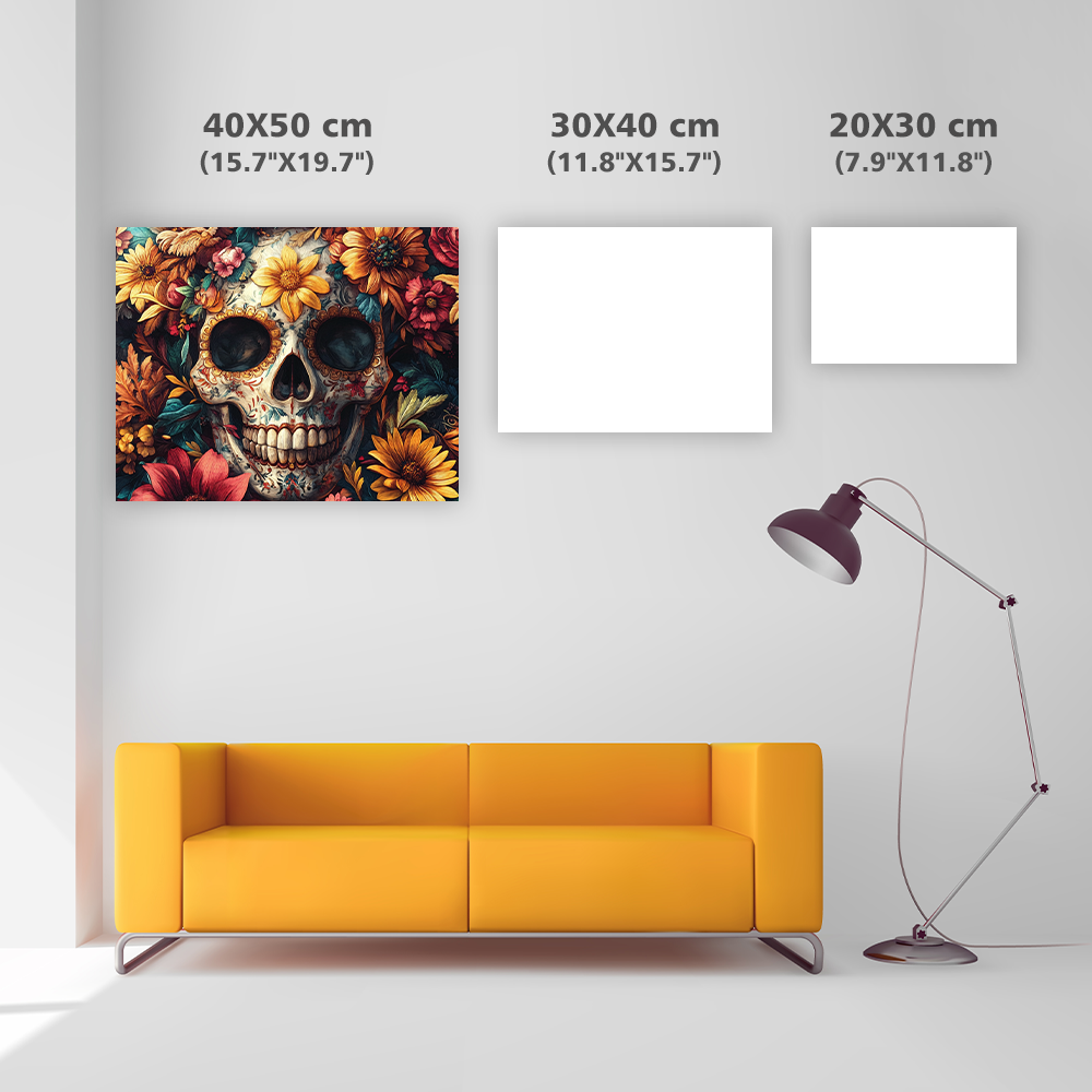 Decorative Skull - Diamond Painting