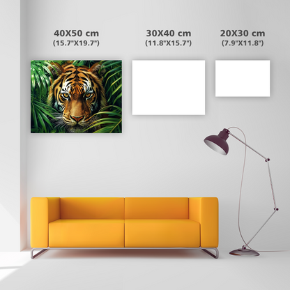 Majestic Tiger in its Natural - Diamond Painting