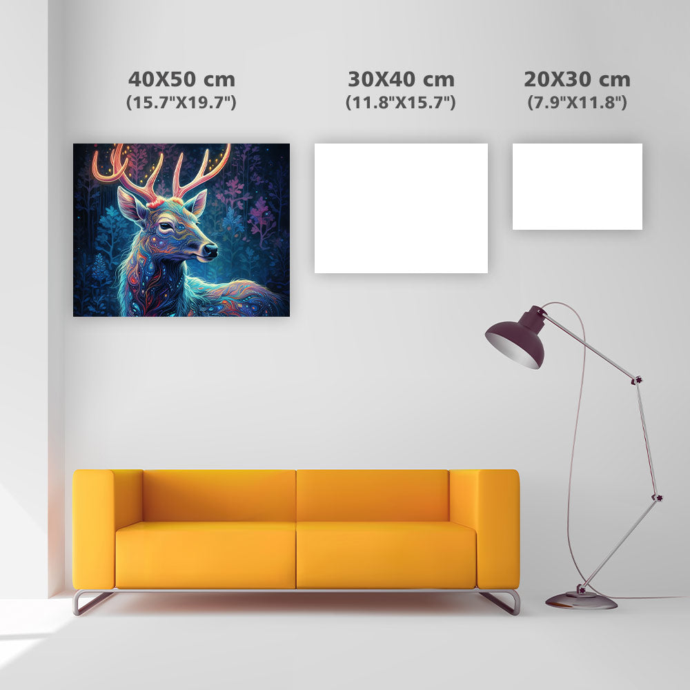 Magic Deer-Diamond Painting