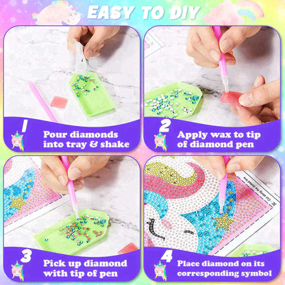 Cute Girl Diamond Painting Kit For Kids - Diamond Painting