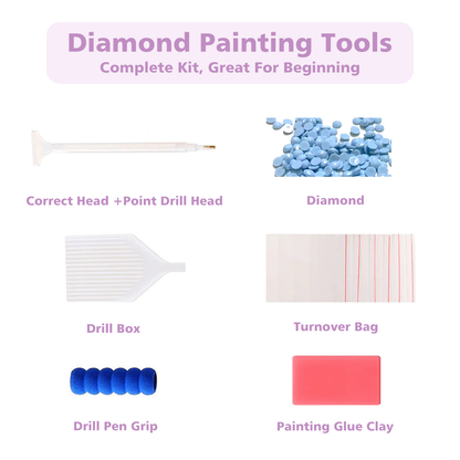 Purple Scenery - Diamond Painting