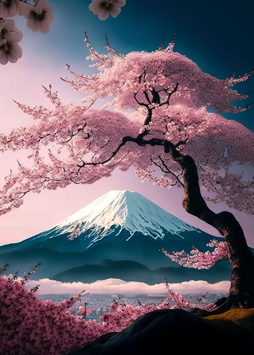 Cherry blossom - Diamond Painting