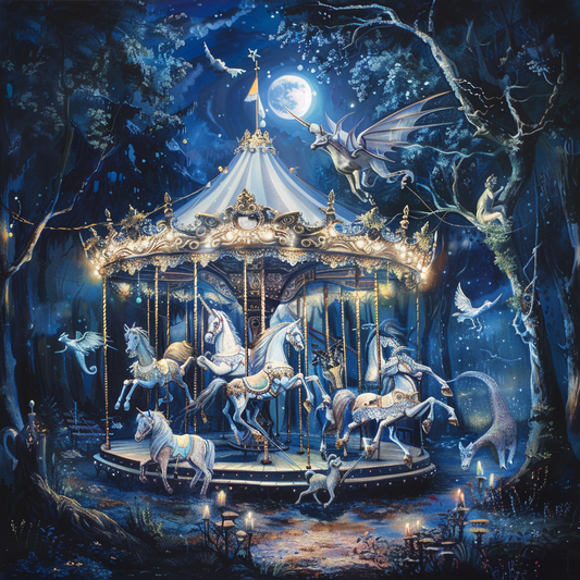 Carousel fantasy - Diamond Painting