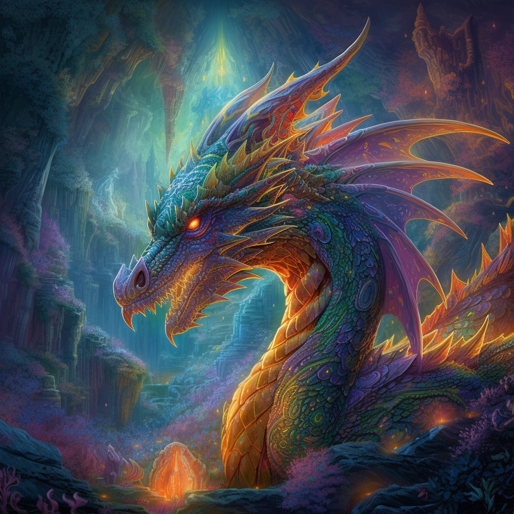 Ancient Dragons - Diamond Painting