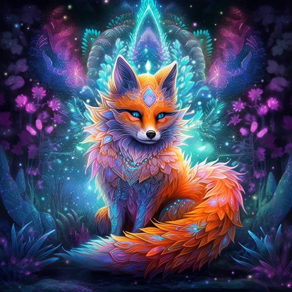 Magic Fox - Diamond Painting