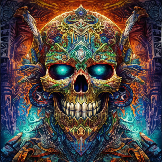 Skull Warrior - Diamond Painting