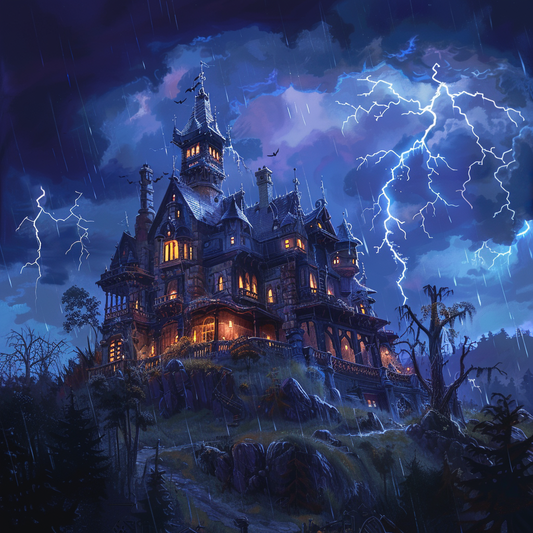 The Haunted Mansions - Diamond Painting