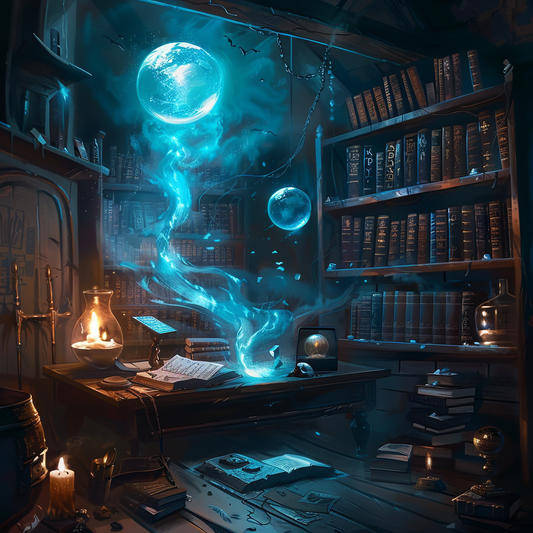 Mystical Alchemy Lab Wizards - Diamond Painting
