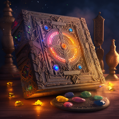 Magical Book - Diamond Painting