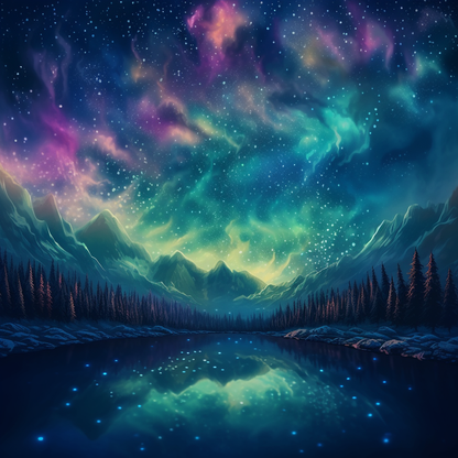 Fantasy Night Sky - Diamond Painting